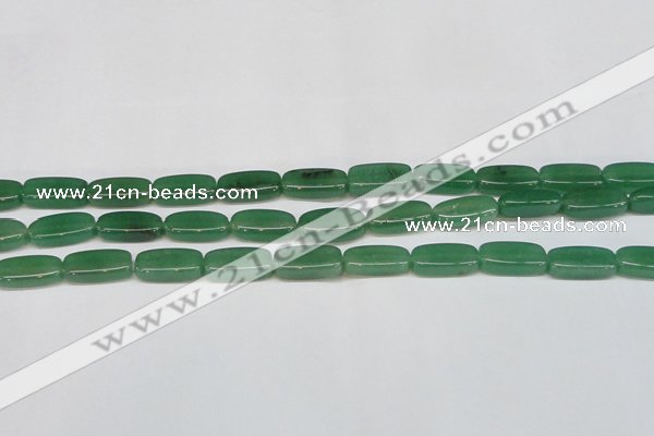 CAJ674 15.5 inches 6*9*20mm freeform green aventurine beads