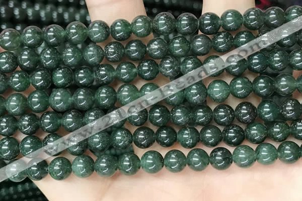 CAJ811 15.5 inches 6mm round green Indian aventurine beads