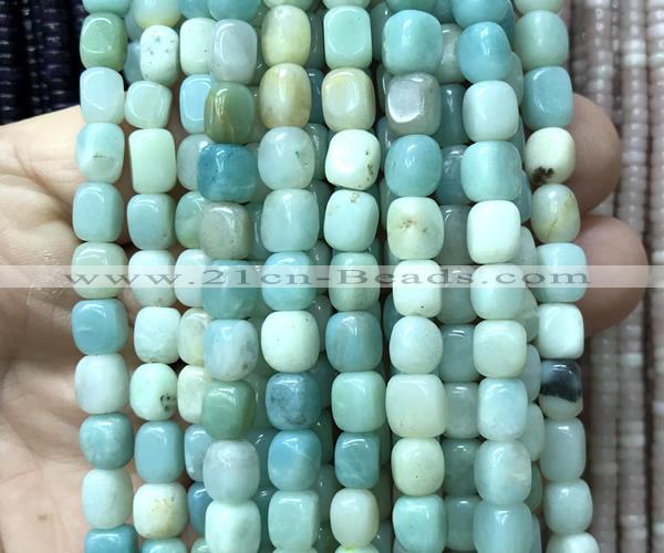 CAM1808 15 inches 5*7mm nuggets amazonite beads wholesale