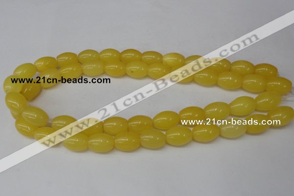 CCN111 15.5 inches 12*16mm rice candy jade beads wholesale