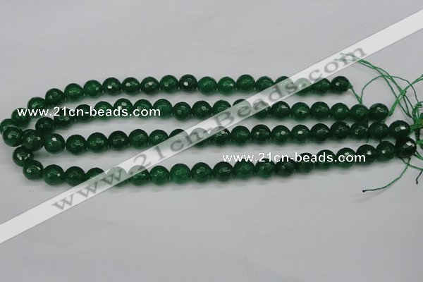 CCN1975 15 inches 14mm faceted round candy jade beads wholesale