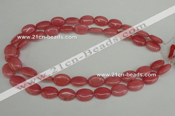 CCN2222 15.5 inches 13*18mm oval candy jade beads wholesale