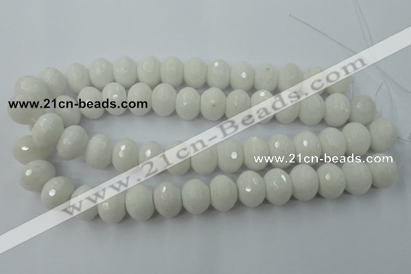 CCN943 15.5 inches 14*18mm faceted rondelle candy jade beads