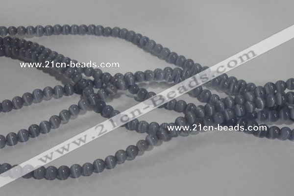 CCT1235 15 inches 4mm round cats eye beads wholesale