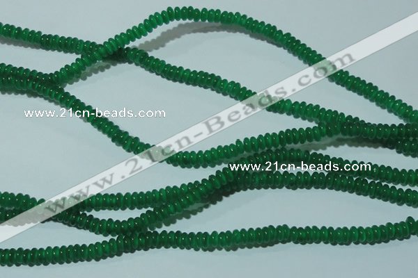 CCT210 15 inches 2*4mm rondelle cats eye beads wholesale