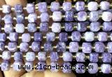 CCU1430 15 inches 6mm - 7mm faceted cube lepidolite gemstone beads