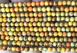 CDE3015 15 inches 4mm round sea sediment jasper beads wholesale