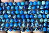 CDE3129 15 inches 6mm round sea sediment jasper beads wholesale