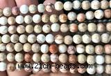 CDE3150 15 inches 6mm round sea sediment jasper beads wholesale