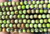 CDE3155 15 inches 6mm round sea sediment jasper beads wholesale