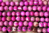 CDE3205 15 inches 8mm round sea sediment jasper beads wholesale