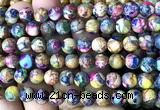 CDE3216 15 inches 8mm round sea sediment jasper beads wholesale