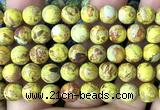 CDE3220 15 inches 8mm round sea sediment jasper beads wholesale