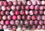 CDE3231 15 inches 8mm round sea sediment jasper beads wholesale