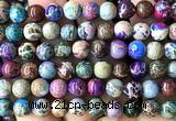 CDE3252 15 inches 8mm round sea sediment jasper beads wholesale