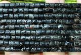 CDE3610 15 inches 4*4mm tube sea sediment jasper beads