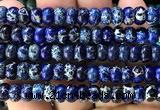 CDE3854 15 inches 5*8mm rondelle sea sediment jasper beads