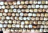 CDE3900 15 inches 5*7mm nuggets sea sediment jasper beads