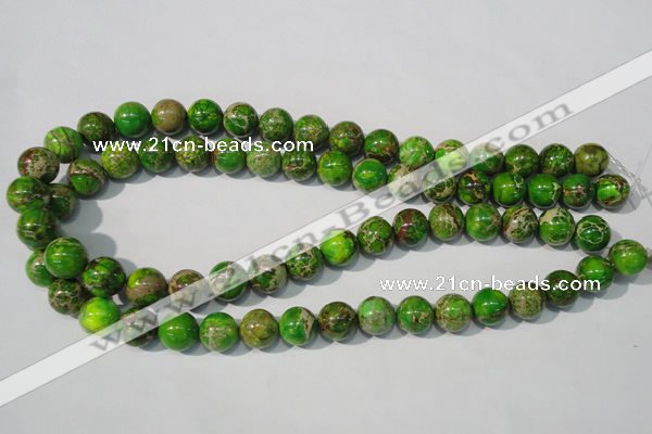 CDE922 15.5 inches 12mm round dyed sea sediment jasper beads