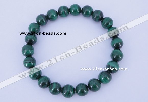 CGB217 2pcs 7.5 inches 8mm natural malachite gemstone bracelets