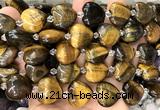 CHG222 15 inches 20mm heart yellow tiger eye beads wholesale