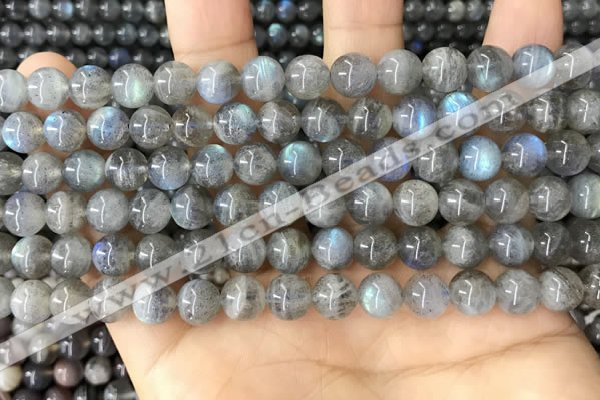 CLB1058 15.5 inches 8mm round labradorite gemstone beads