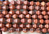 CME606 15 inches 10*11mm bicone red jasper beads wholesale