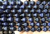 CME630 15 inches 10*11mm bicone blue goldstone beads wholesale