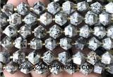 CME856 15 inches 8*10mm faceted bicone flame jasper beads