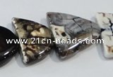 CNG2527 15.5 inches 15*20mm - 20*25mm triangle agate beads