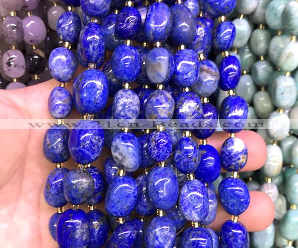 CNG9320 15 inches 10*14mm - 13*18mm nuggets lapis lazuli beads