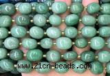 CNG9322 15 inches 10*14mm - 13*18mm nuggets green aventurine jade beads