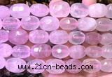 CNG9351 15 inches 12*16mm - 15*20mm faceted nuggets rose quartz beads