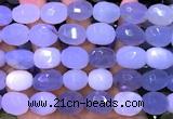 CNG9365 15 inches 12*16mm - 15*20mm faceted nuggets blue chalcedony beads