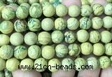 CNS363 15 inches 10mm round serpentine jasper beads wholesale