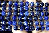 CRB6063 15 inches 6*8mm faceted rondelle sodalite gemstone beads