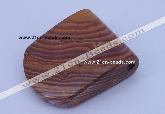 NGP200 16*40*48mm grain stone pendant jewelry wholesale