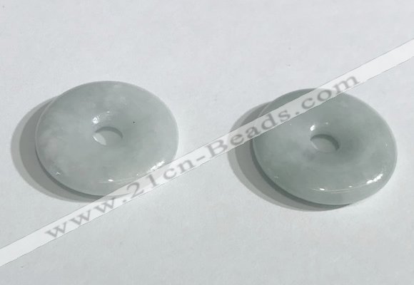 NGP9712 20mm donut aquamarine gemstone pendants wholesale